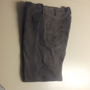 Grey Levi's Strike & Company 501 Jeans